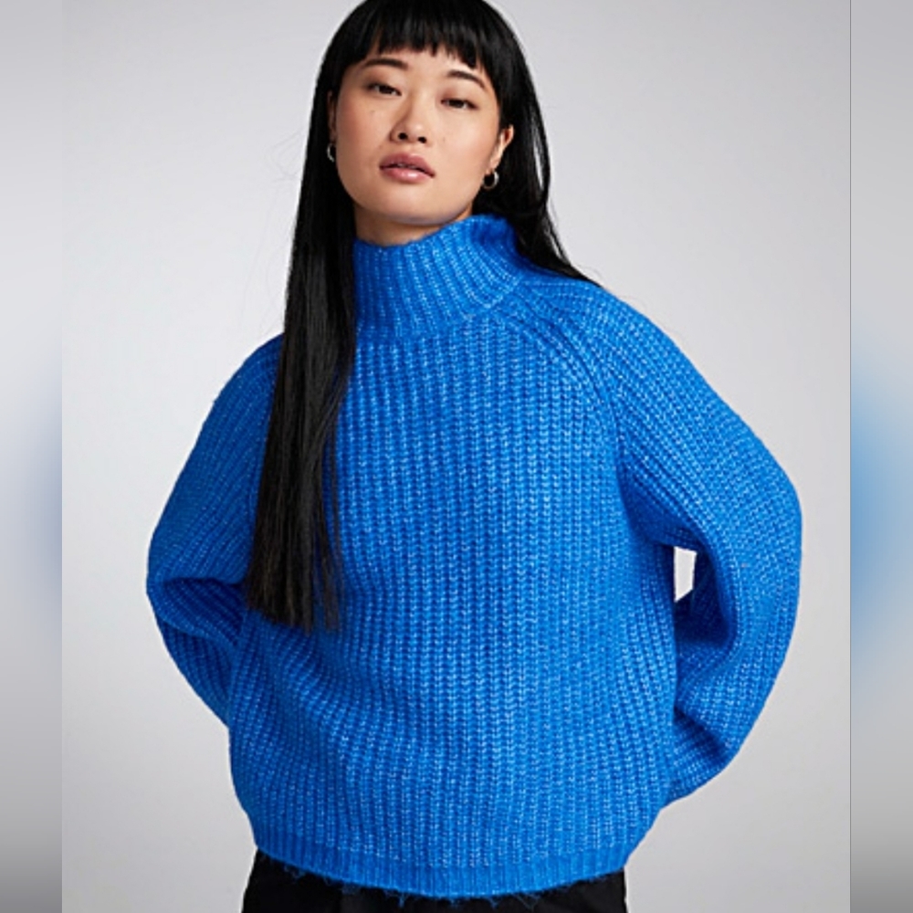 NWT Pieces- Mock Neck Sweater